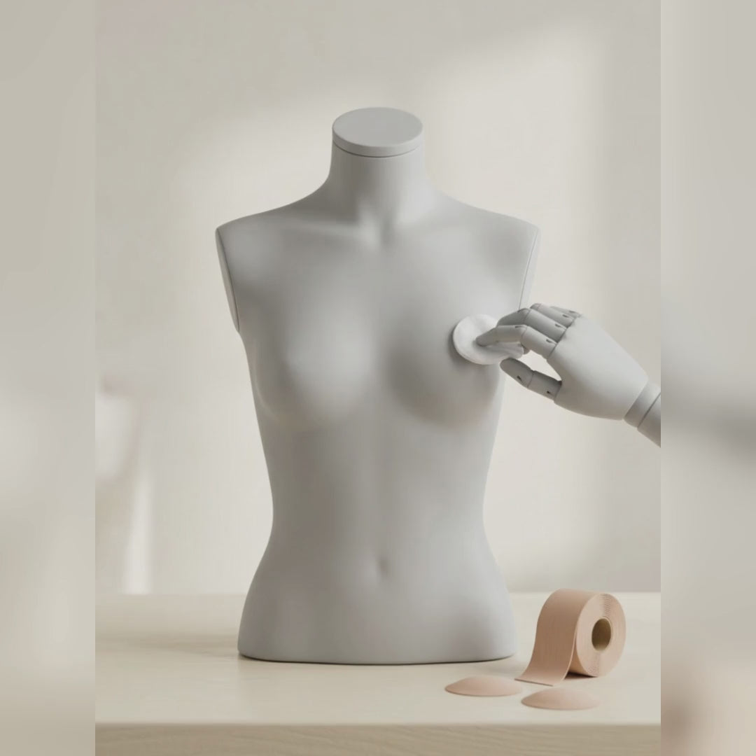 How to put on Ciralu Body Tape, step by step