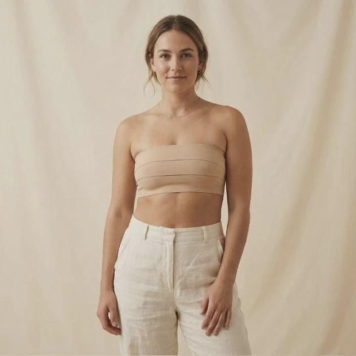 Ciralu Body Tape: front, side and bare back